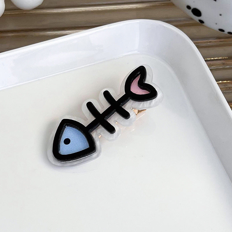 Cute Cartoon Ocean Series Barrettes Girly Heart