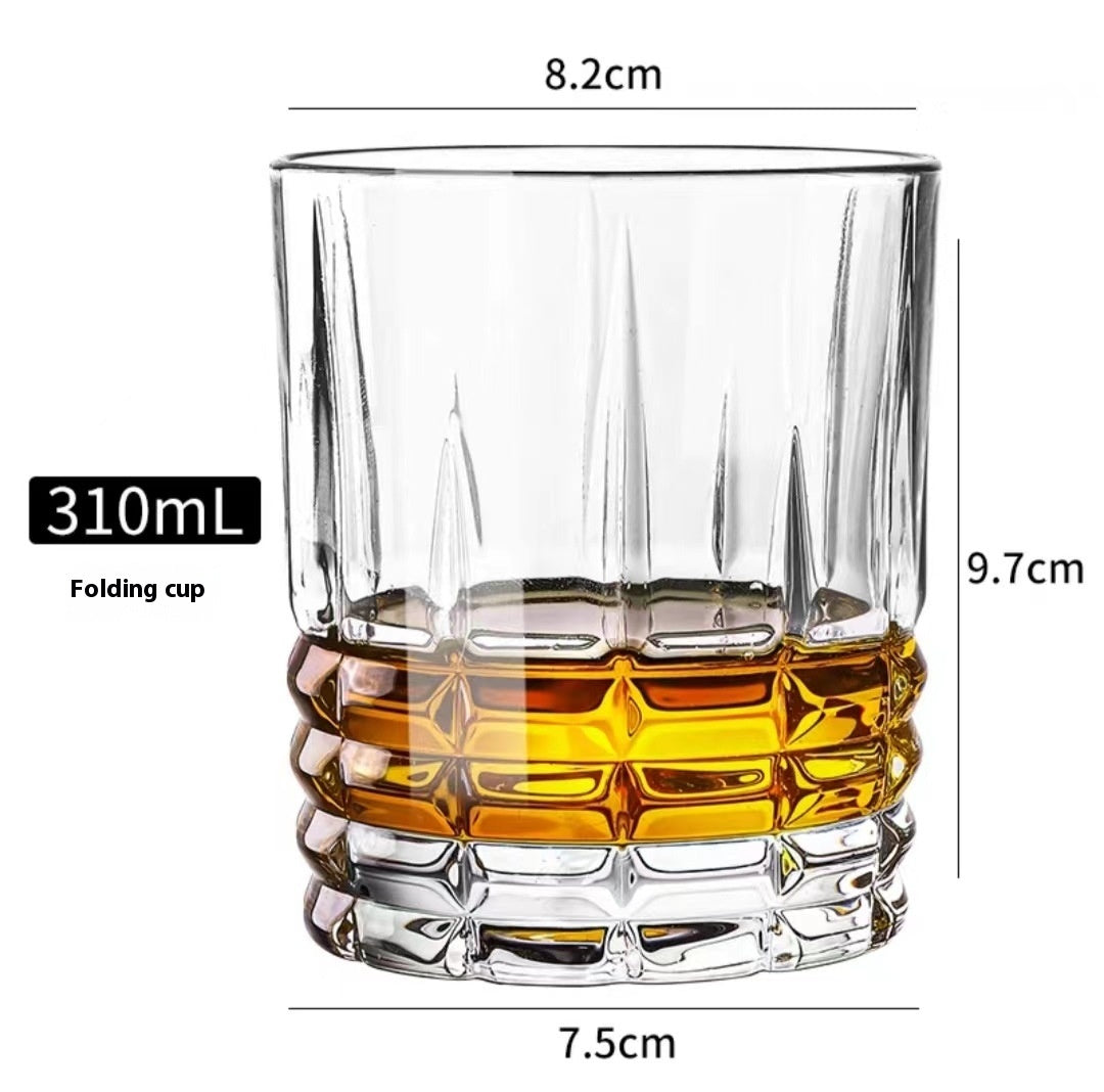 Whiskey Pure Drink Internet Celebrity Beer Brandy Glass Household High-end Classical Foreign Wine Bar Cup