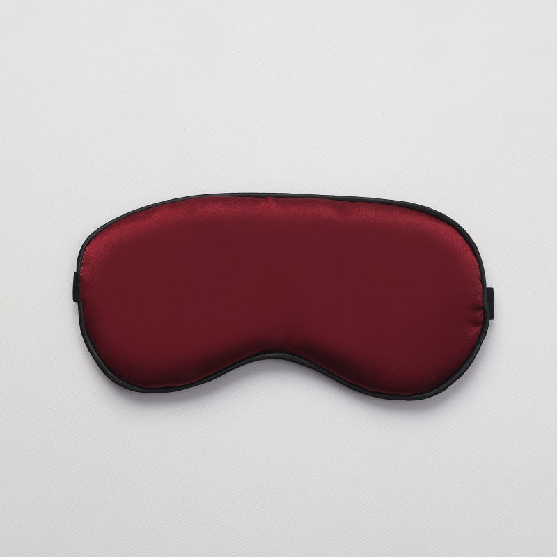 Artificial Silk Sleep Blackout Eye Mask Sleeping Solid Color