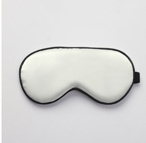 Artificial Silk Sleep Blackout Eye Mask Sleeping Solid Color