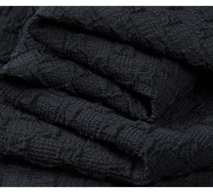 Fashion Two-piece Suit Round Neck Short Sleeve