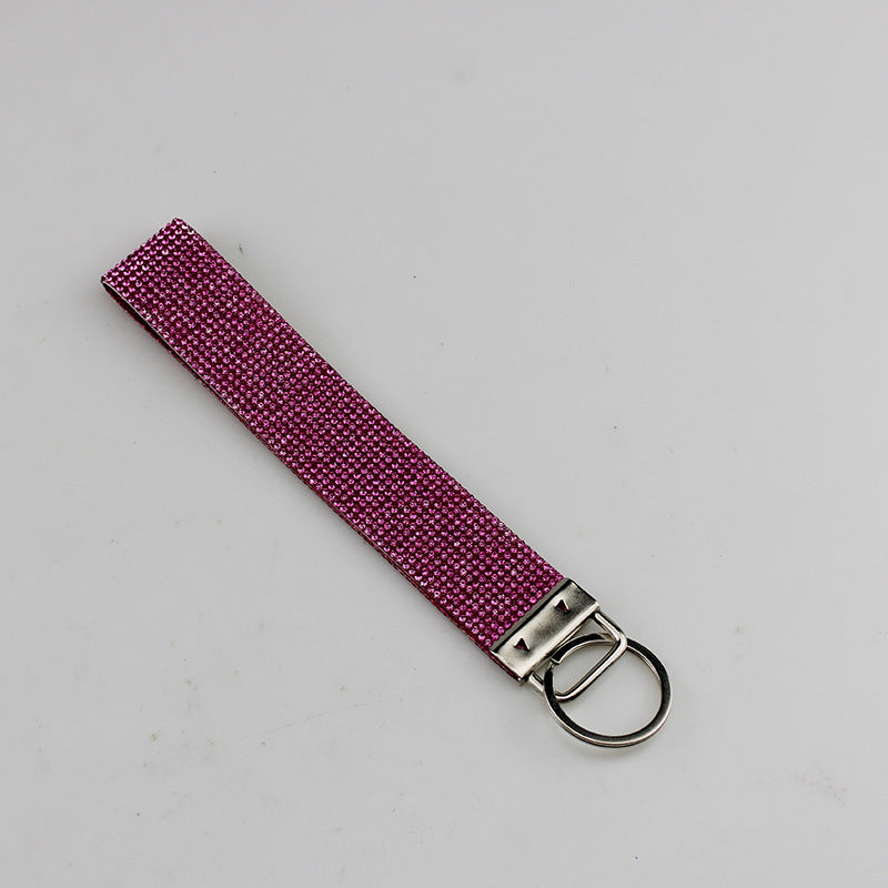 Diamond Background Color Is Sequined Wrist Strap