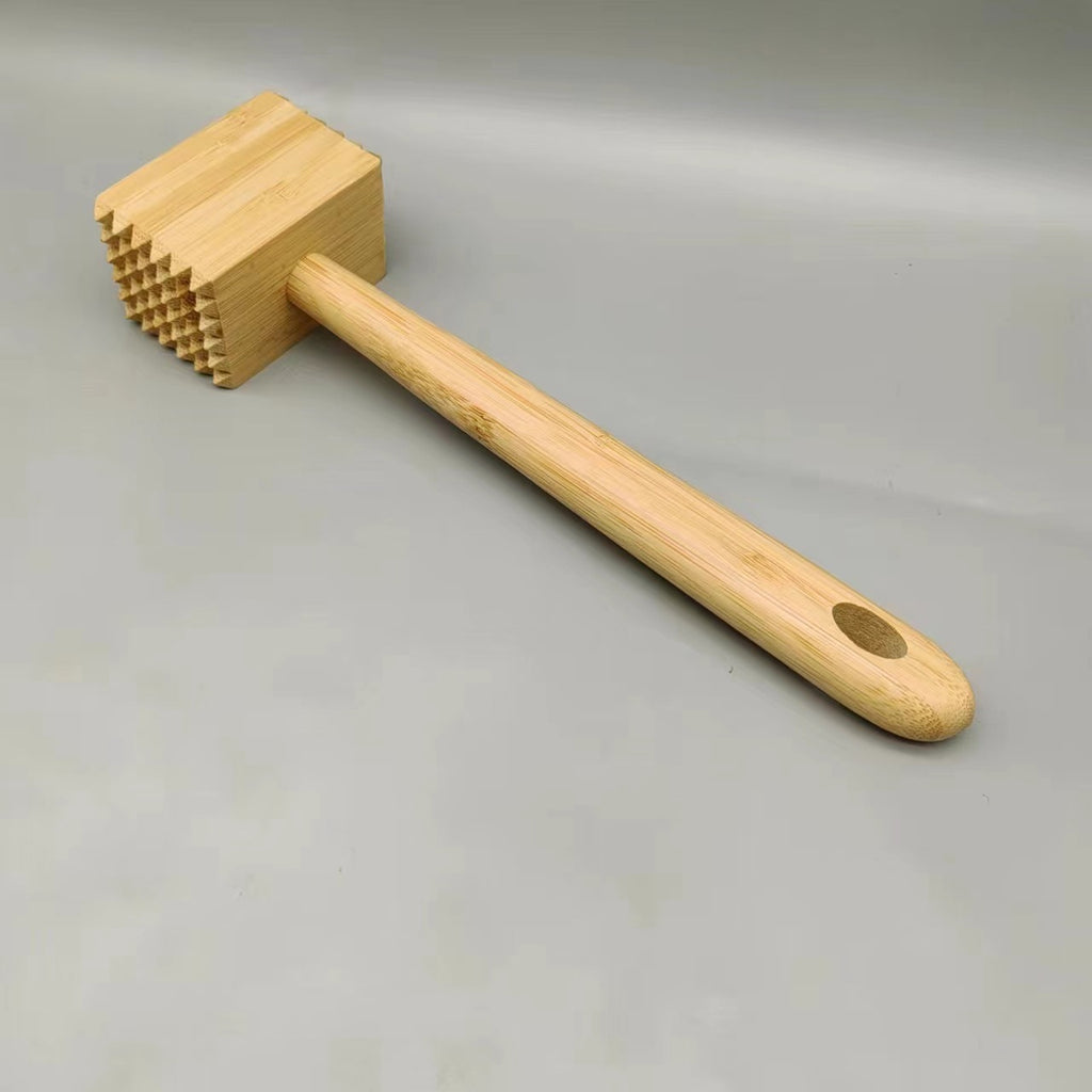 Home Ladle Meat Hammer Raw Bamboo Color