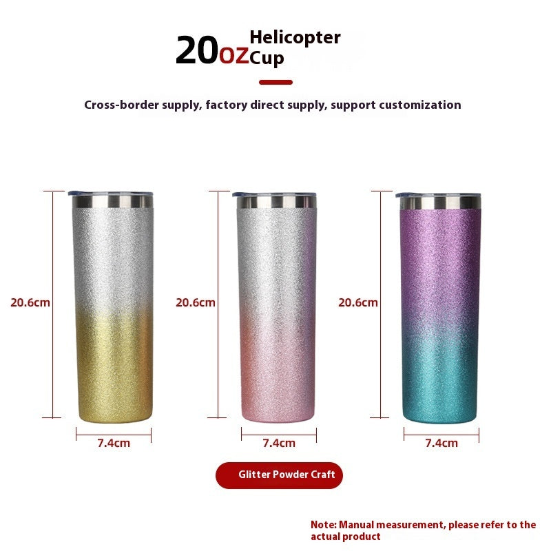 20oz Portable Insulation Cup Sublimation Straight Cup Slimming