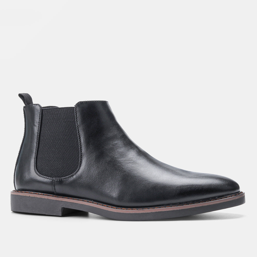 Men's Chelsea Boots British Rub Color Retro