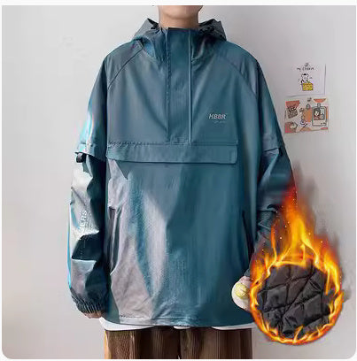 Two Reflective Hoodie Jackets For Men