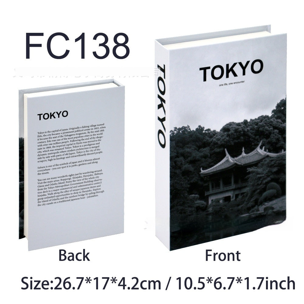 Fashion Simple Style Prop Books Fake Book Magazine Ornaments