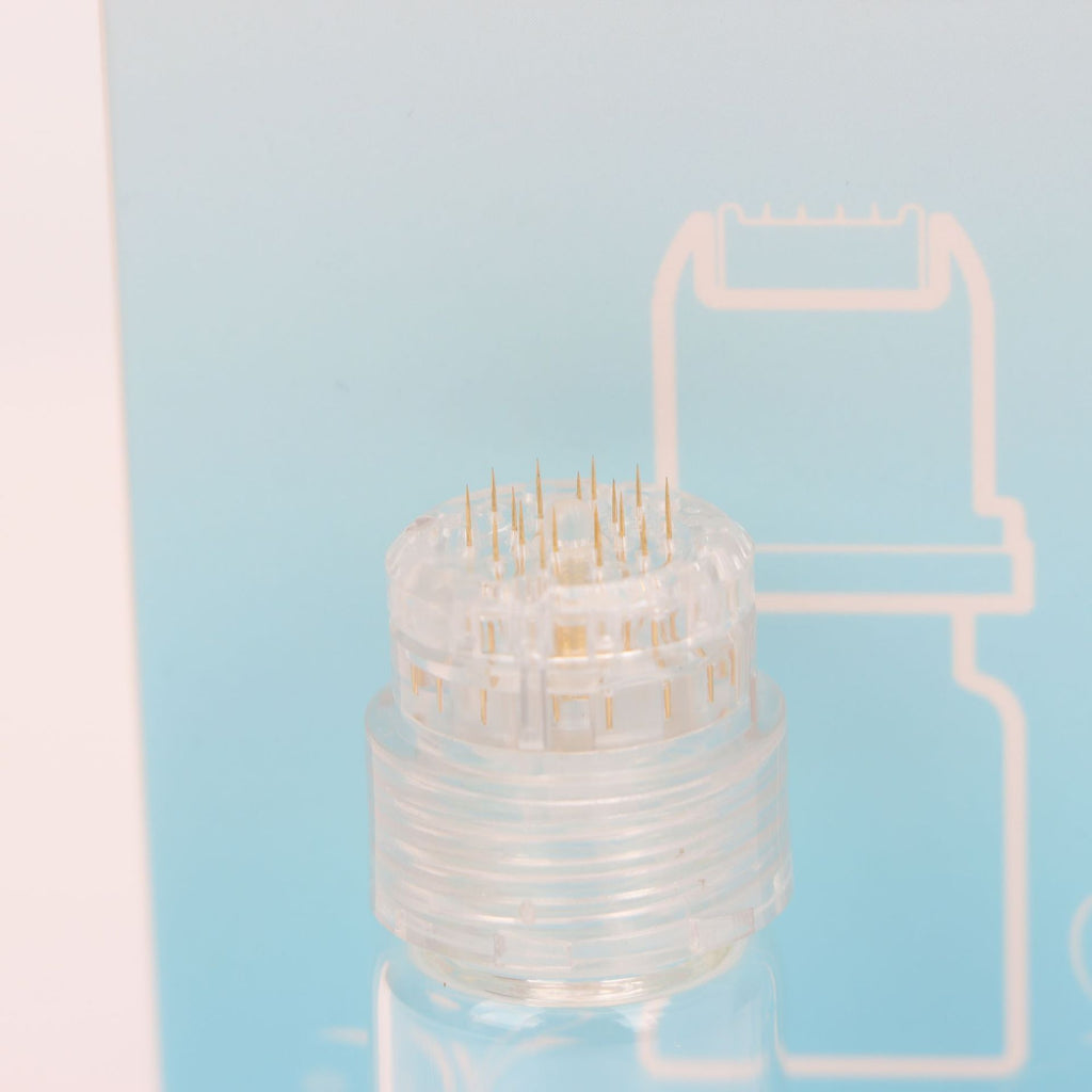 Portable Manual Lanury Roller Stamp Microneedle