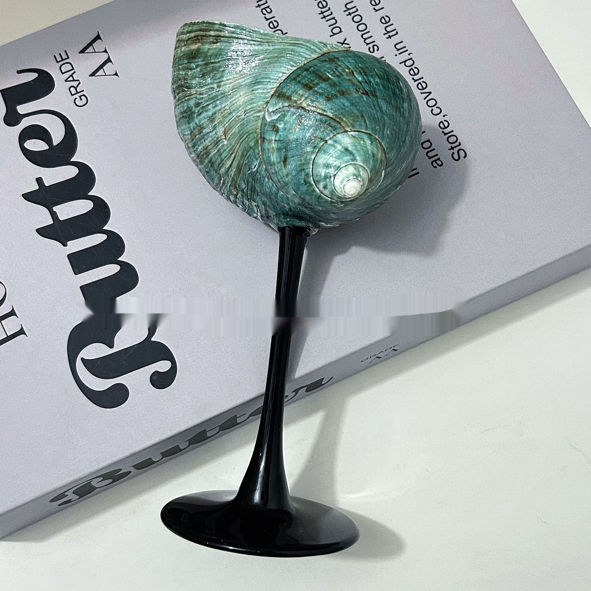 Ins Handmade Shell Conch Wine Glass Aromatherapy Dish