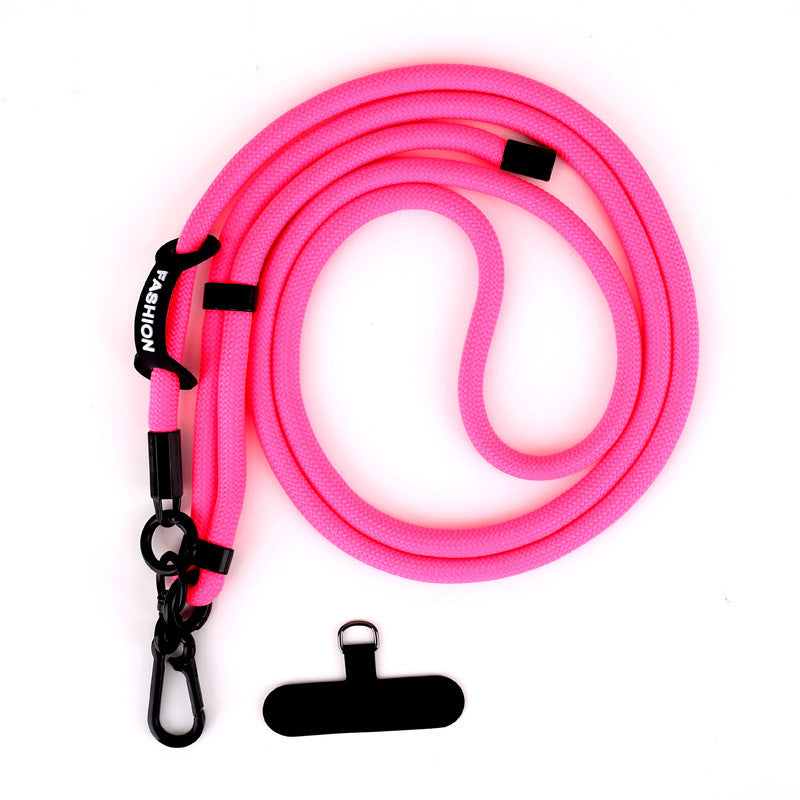 7mm Solid Color Mobile Phone Lanyard