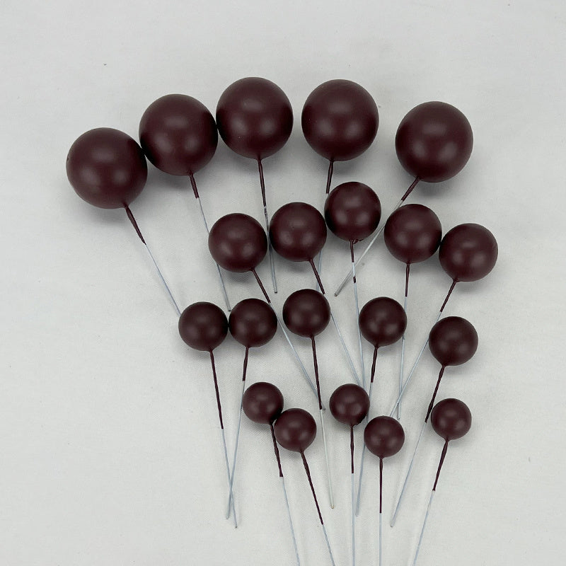 Faux Balls Cake Decoration