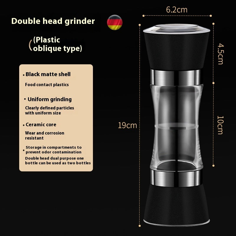 304 Double-headed Stainless Steel Pepper Grinder