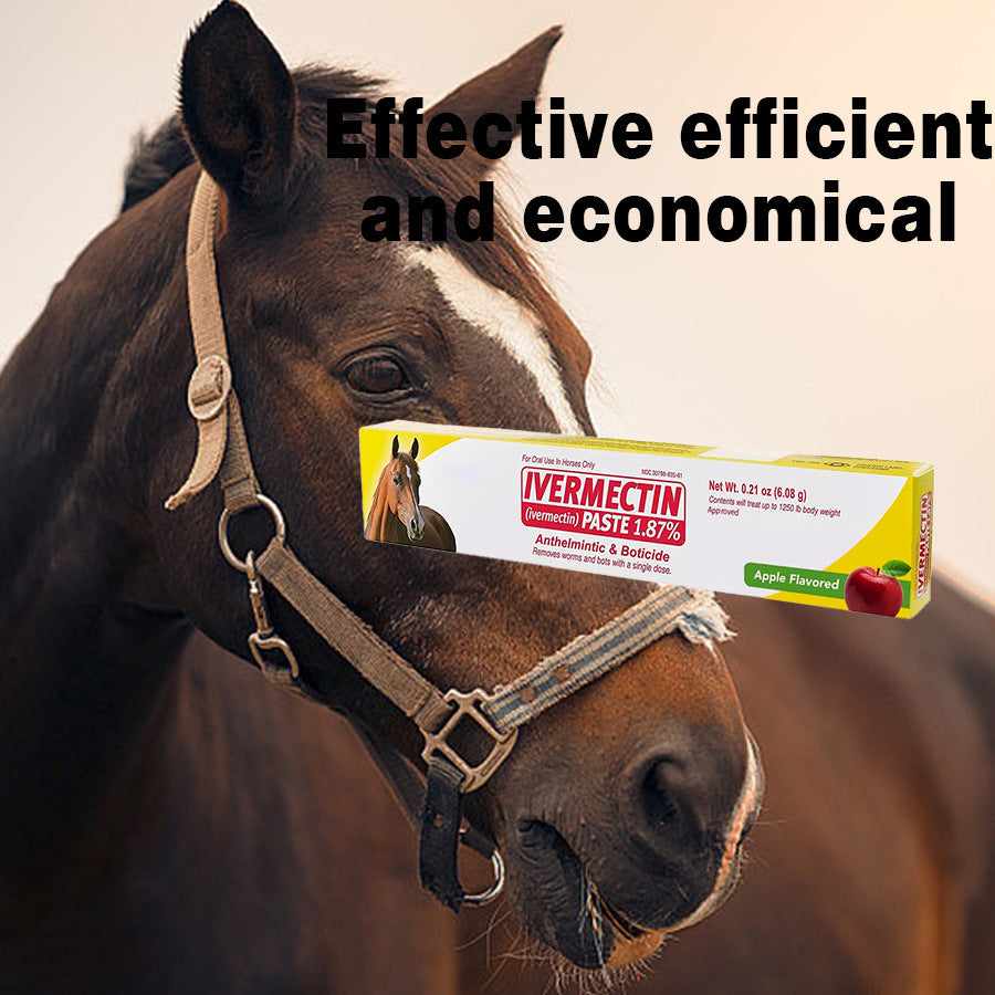 Gel Horse Insecticide-apple Flavor Cream